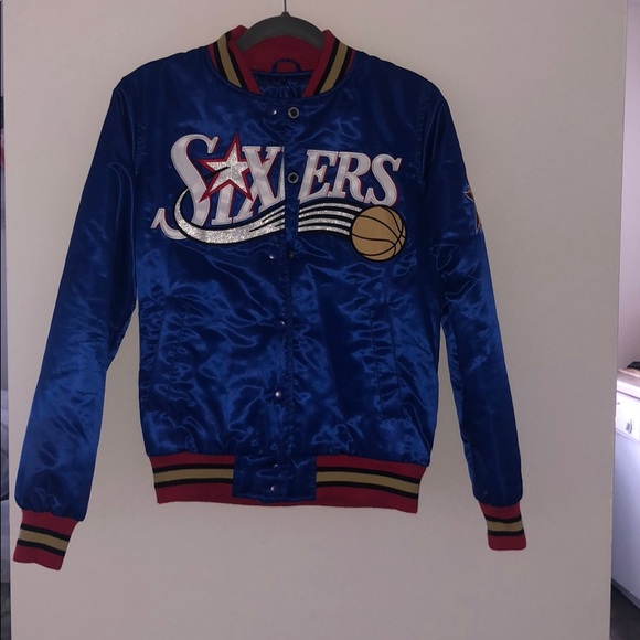 sixers bomber jacket